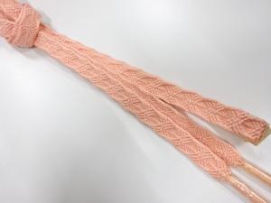 未使用品　正絹　手組帯締め